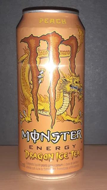 Monster Energy Drink Dragon Ice Tea Peach 473ml Brasilien Voll Full