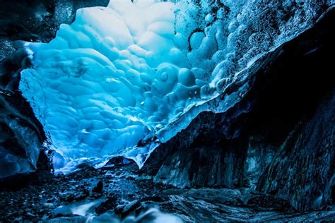 The Surreality Of The Underbelly The Mendenhall Cave Inside A Glacier