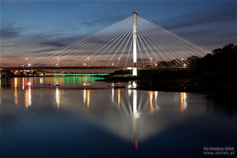 Most Świętokrzyski, Warszawa - galeria nocna
