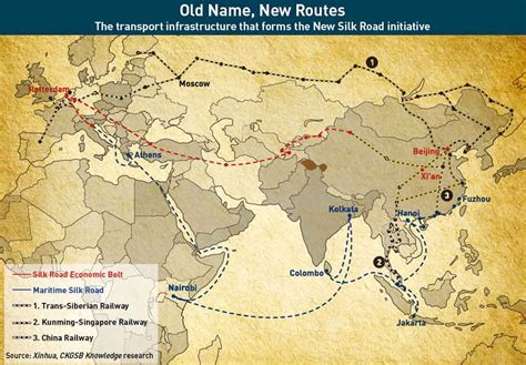 Mapping The New Silk Road Ckgsb