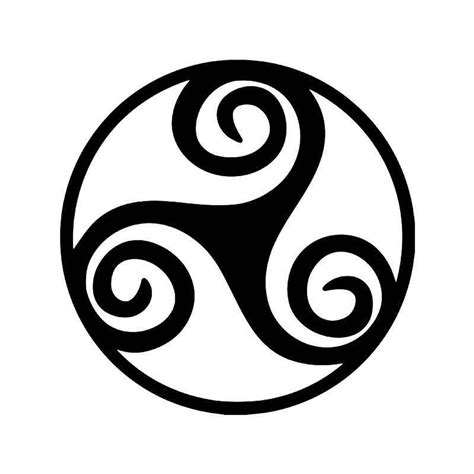 Triskelion Celtic Symbol Vinyl Sticker