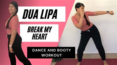 Dua Lipa Break My Heart Rutina Dance And Booty Workout Belly