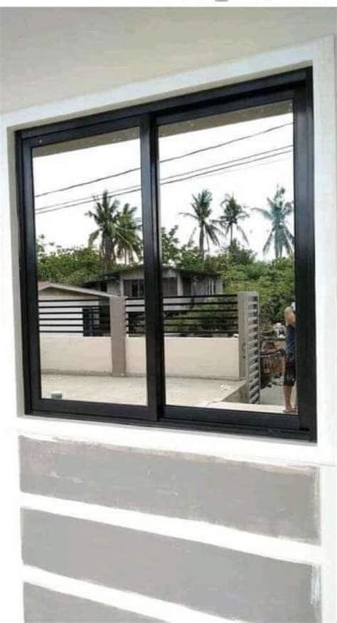 Height 100cl X 80cm Width Aluminum Sliding Window W Reflective Glass