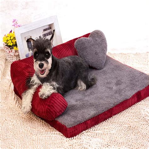 Large dogs can suffer joint problems later in life. Sofa Backrest Dog Beds For Large Dogs With Pillow Dog ...