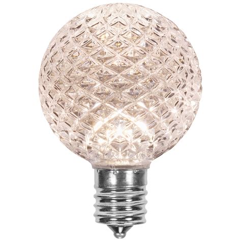 G50 Warm White Opticore Led Globe Light Bulbs E17 Base