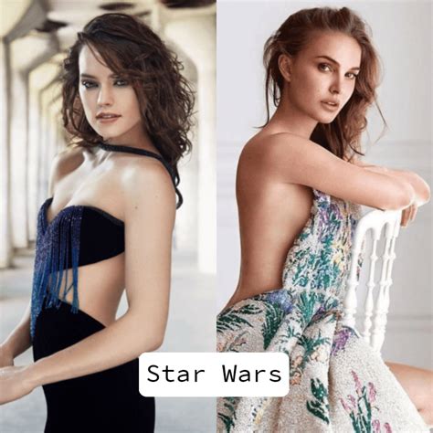 Choose A Duo For A Hot Threesome 1 Daisy Ridley Natalie Portman 2