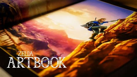 Zelda Breath Of The Wild Artbook Youtube