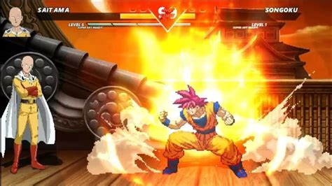 Saitama Vs Goku Ultra Instinct Very Incredibly Exciting Fight Youtube