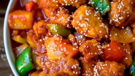 Sweet and sour chicken restaurant style. Cantonese Sweet & Sour Chicken with Jasmine Rice | The Six O'Clock Show