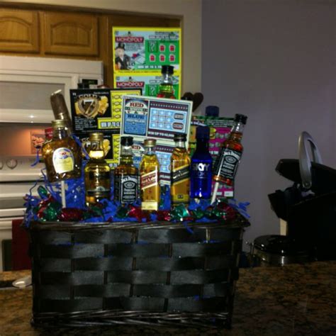 Man Birthday T Basket Made This For The Hubby 50th Birthday Party