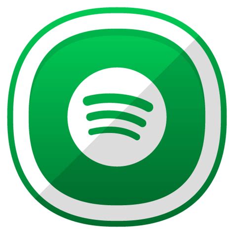 Spotify Icon Free Cute Shaded Social Iconpack Designbolts