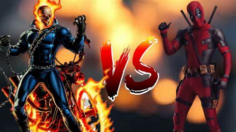 Ghost Rider Vs Deadpool Comic