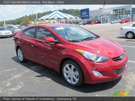 We did not find results for: Red Allure - 2013 Hyundai Elantra Limited - Black Interior ...