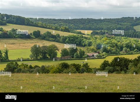 Watlington Hill The Chilterns Oxfordshire England Stock Photo Alamy