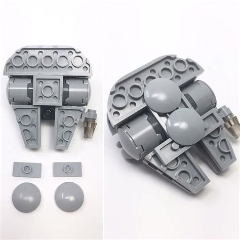 Poseable Micro Millennium Falcon Instructions Lego Creations