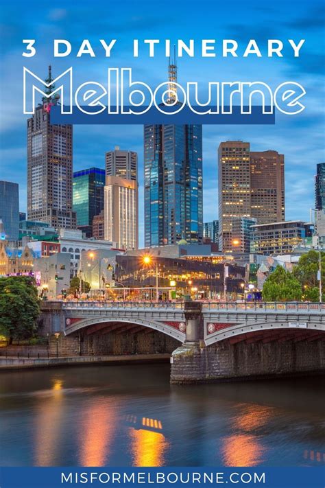 Days In Melbourne The Perfect Itinerary Artofit