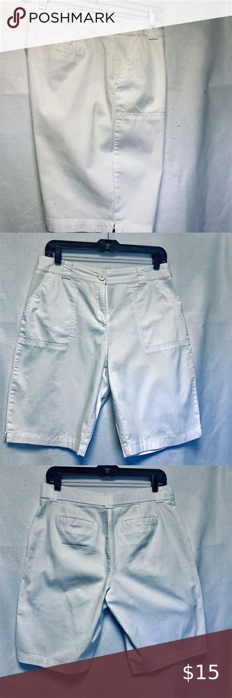 White Stag Ladies Cotton Bermuda Shorts Sz 8 In 2021 Ladies Cotton Shorts Womens Shorts