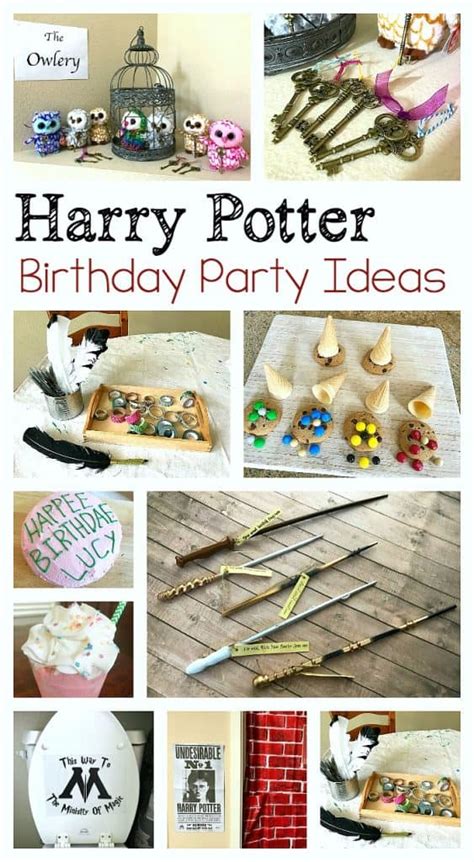 Harry Potter Birthday Party Ideas Buggy And Buddy