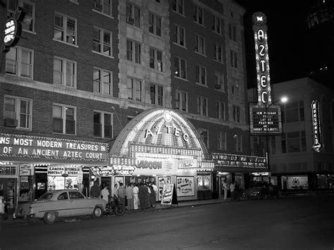 Aztec Theater San Antonio Texas 1954 20th Century Man