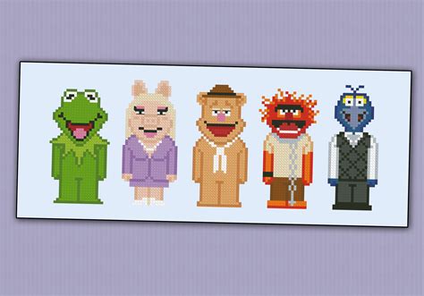 The Muppet Show Digital Cross Stitch Pattern