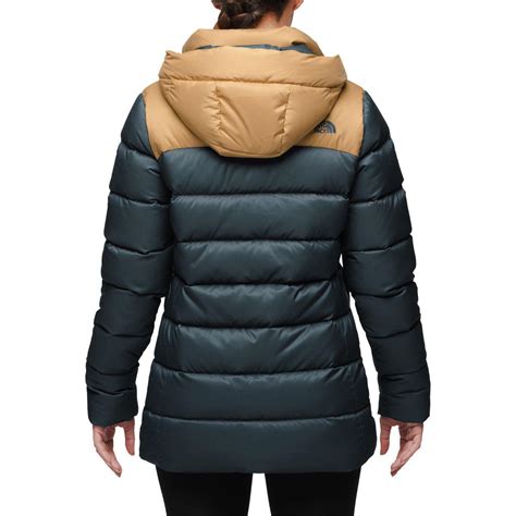 Please select your delivery location The North Face Synthetic Nuptse Ridge Hooded Down Parka in ...
