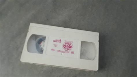 Opening To Good Clean Fun 1998 Vhs Youtube