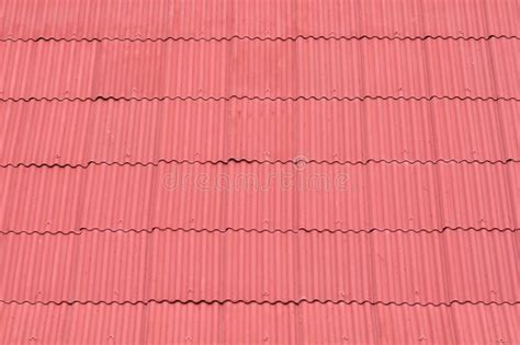 Red Zinc Roof Stock Photo Image Of Metal Roof Roofing 16511658