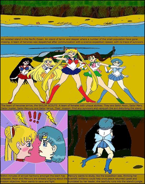 Sailor Scouts Island Page By Acronoid On Deviantart