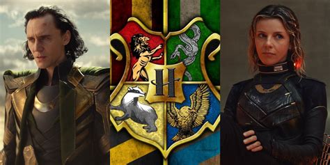 Loki The Main Characters Sorted Into Their Hogwarts Houses