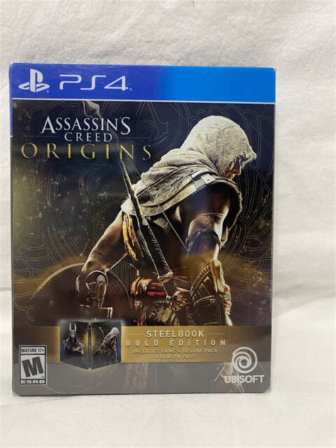 Assassins Creed Origins Steelbook Gold Edition Sony Playstation 4