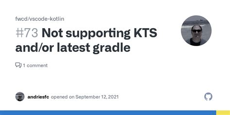 Not Supporting KTS And Or Latest Gradle Issue 73 Fwcd Vscode