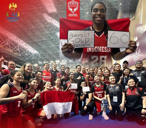 Timnas Basket Putri Cetak Sejarah Usai Raih Medali Emas Sea Games 2023