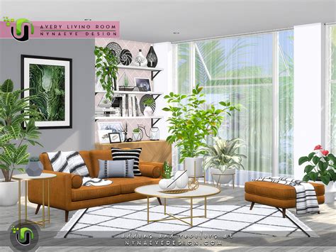 The Sims Resource Avery Living Room