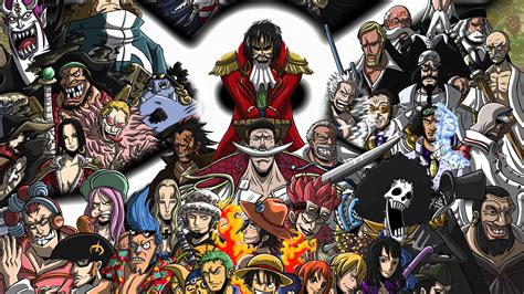 One Piece Characters Of One Piece 4k Hd Anime Wallpapers Hd Wallpapers Id 36721