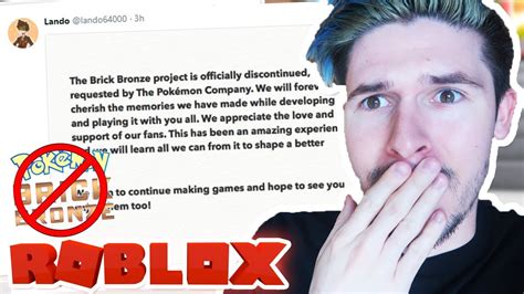 The Real Reason Pokemon Brick Bronze Was Deleted Roblox Youtube