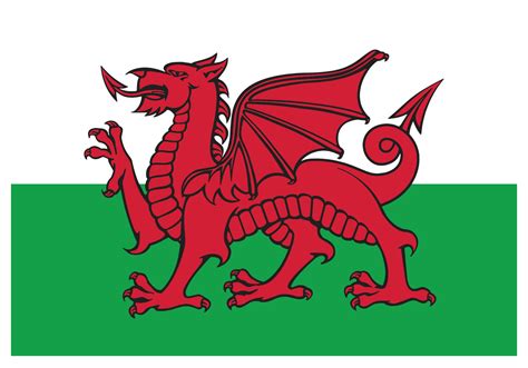 Bandeira Pais De Gales