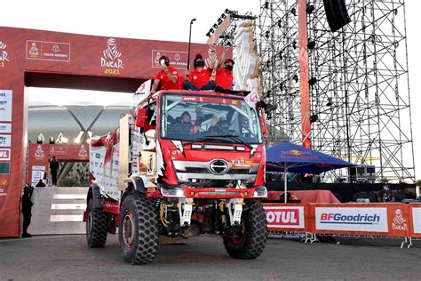 Hino Celebrates Success At Dakar Rally Transporttalk Truck And