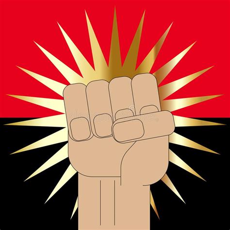 Raised Fist For Fight Illustration Stock Illustration Illustration Of