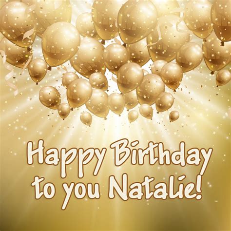 Natalie Happy Birthday To You