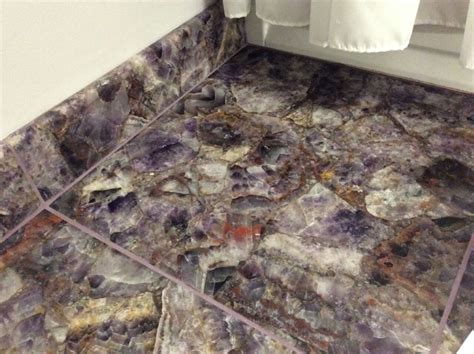 Amethyst Tiles For Bathroom Flooring Slab Sale