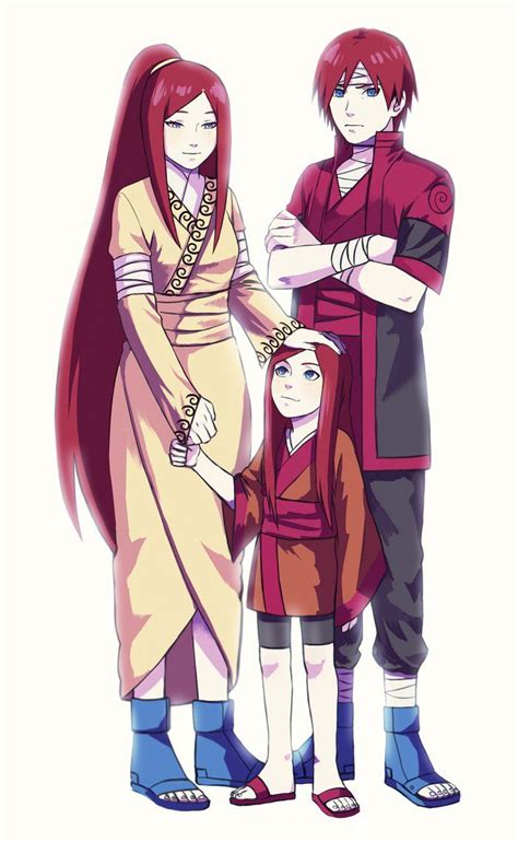 Kushina And Her Parents By Rarity On