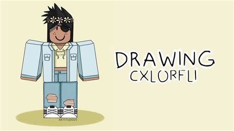 How To Draw Roblox Girl Easy