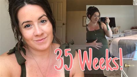35 Week Pregnancy Update Tmi Pregnancy Symptoms Youtube