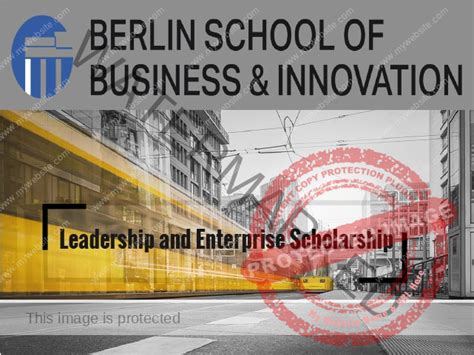Berlin School Of Business And Innovation Scholarship Collegelearners