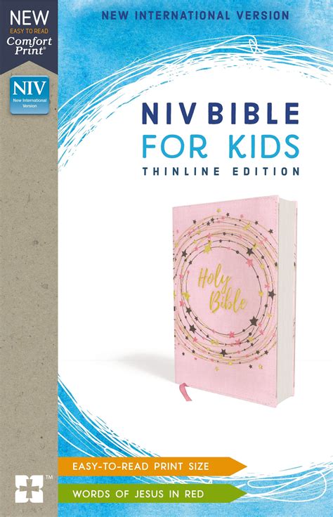 Niv Bible For Kids Red Letter Edition Comfort Print Thinline Editi