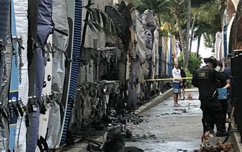Police Open Arson Case After Fire Breaks Out At Surfboard Rack In Waikiki Honolulu Star Advertiser