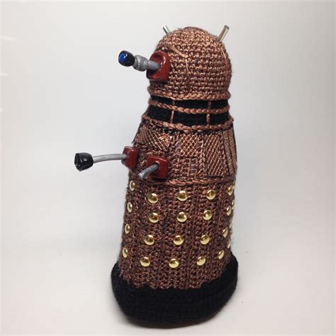 Dalek Doctor Who Amigurumi Doll Crochet Pattern