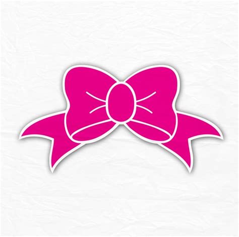 Download Bow Monogram Svg Bow Svg For Girls SVG Silhouette Cut