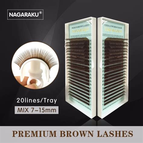 Buy Nagaraku 3cases 20rows 7 15mix Brown False