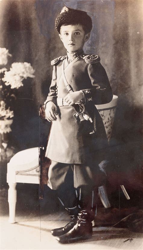 Tsarevich Alexei Nikolaevich 1904 1918 Photo Of Tsarevich In Cossack